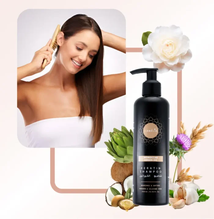 SHAMPOOING À LA KÉRATINE + SÉRUM CAPILLAIRE – Image 4