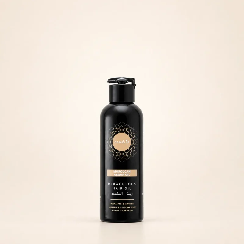 Huile capillaire miraculeuse Camélia à l’huile d’argan, 100 ml