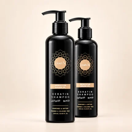 Shampoing à la kératine Camélia 250 ml avec 250 ml offerts